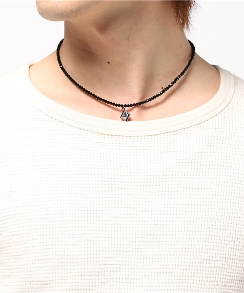 VENCEEXCHANGE(ヴァンスエクスチェンジ)の「CONヒシガタネックレス (ネックレス・メンズ・ブラック・FREE)」の5枚目の写真