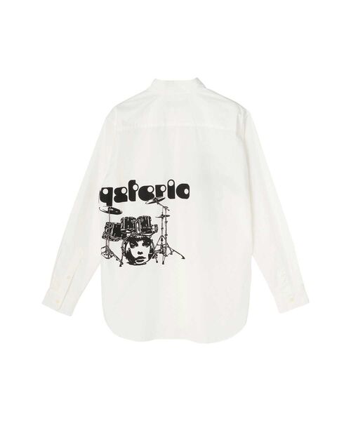 HYSTERIC GLAMOUR(ヒステリックグラマー)の「BAD ASS MAMA レギュラーカラーシャツ(シャツ/ブラウス・メンズ・ホワイト/ブラック・MEDIUM/SMALL/LARGE/X-LARGE)」の3枚目の写真