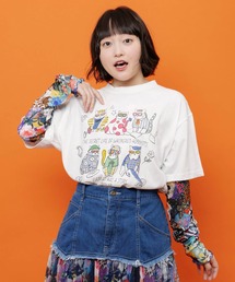 162745：3柄展開 接触冷感ロングスリーブTシャツ