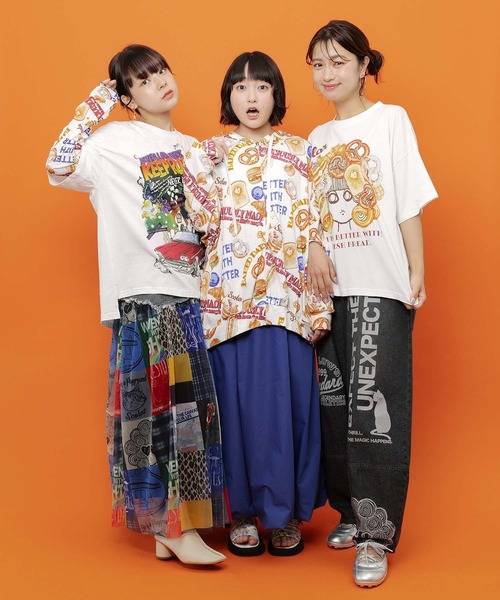 ScoLar(スカラー)の「162745:3柄展開 接触冷感ロングスリーブTシャツ(Tシャツ/カットソー・レディース・ネイビー/ブラック/オフホワイト・M)」の10枚目の写真