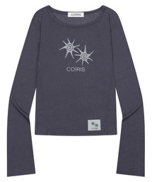 ◇COIRIS◇ブランド直輸入正規品/LYRA シースルー スリム 長袖 Tシャツ LYRA SEE THROUGH SLIM LONG SLEEVE T