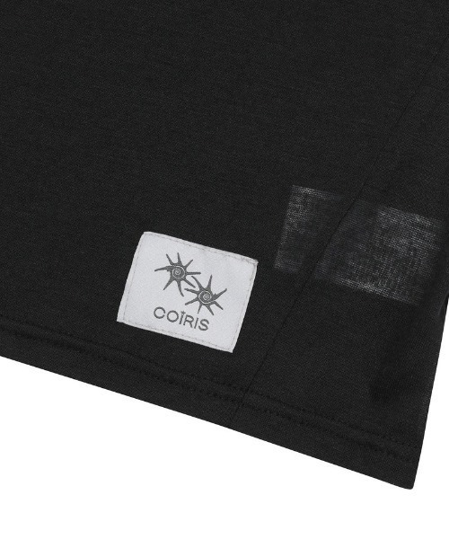 COIRIS(コイリス)の「◇COIRIS◇ブランド直輸入正規品/LYRA シースルー スリム 長袖 Tシャツ LYRA SEE THROUGH SLIM LONG SLEEVE T(Tシャツ/カットソー・レディース・ブラック/チャコール/ホワイト・FREE)」の9枚目の写真
