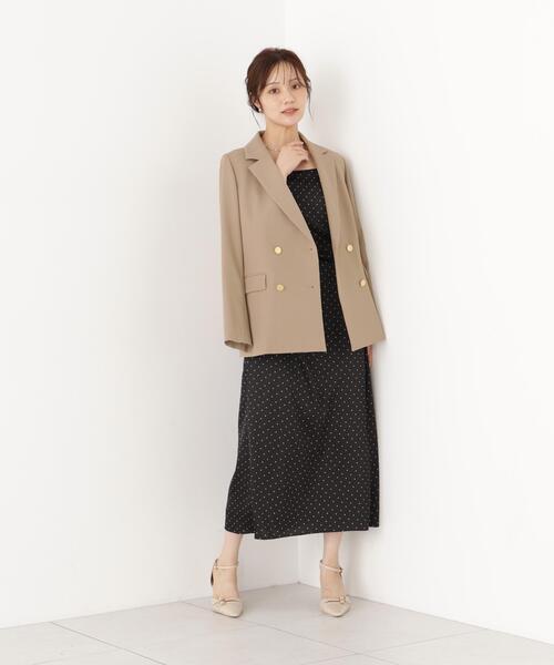 PROPORTION BODY DRESSING(プロポーションボディドレッシング)の「Wブレストジャケット / 1216250902(テーラードジャケット・レディース・ベージュ/グレー/ブラウン・MEDIUM/PSS/SMALL)」の20枚目の写真