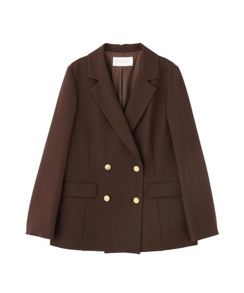 PROPORTION BODY DRESSING(プロポーションボディドレッシング)の「Wブレストジャケット / 1216250902(テーラードジャケット・レディース・ベージュ/グレー/ブラウン・MEDIUM/PSS/SMALL)」の6枚目の写真
