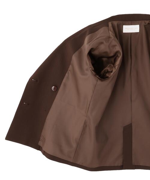 PROPORTION BODY DRESSING(プロポーションボディドレッシング)の「Wブレストジャケット / 1216250902(テーラードジャケット・レディース・ベージュ/グレー/ブラウン・MEDIUM/PSS/SMALL)」の5枚目の写真