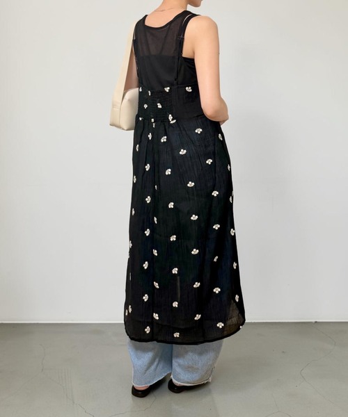 THE SOIS(ソア)の「刺繍シアーキャミワンピース(ワンピース・レディース・ブラック系その他/ホワイト系その他/ブラウン系その他/ホワイト系その他2/ブラック系その他2/ブラウン系その他2・FREE)」の22枚目の写真