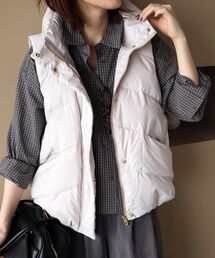 《WEB限定》ボリュームカラーダウンベスト