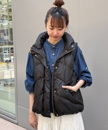 《WEB限定》ボリュームカラーダウンベスト