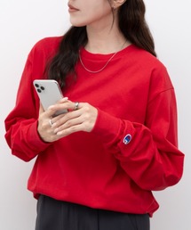 Champion（チャンピオン）の「Champion Authentic LONGSLEEVE T-SHIRTS チャンピオン ベーシック ロンT ワンポイント オーバーサイズ サイズ展開多数 5.2オンス L/S 長袖Tシャツ/CC8C（Tシャツ/カットソー）」
