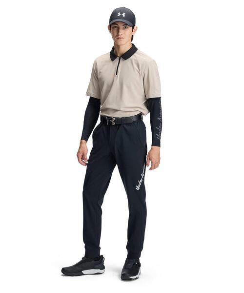 UNDER ARMOUR(アンダーアーマー)の「UAヒートギア フィッティド ロングスリーブ ノベルティ クルーネック シャツ(ゴルフ/メンズ)(Tシャツ/カットソー・メンズ・ブラック・XL/M/S/2XL/L/3XL)」の5枚目の写真