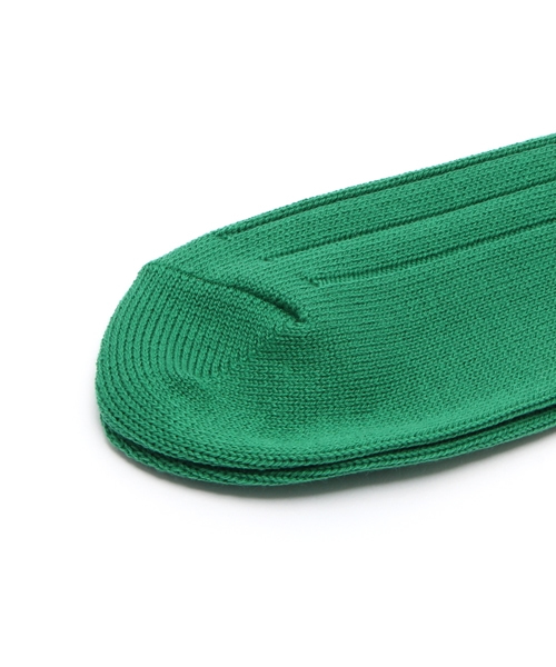 ADAM ET ROPE'（アダムエロペ）の「ベーシックリブソックス（ソックス/靴下・メンズ・ホワイト/グリーン/サンドベージュ/ネイビー・FREE）」の6枚目の写真