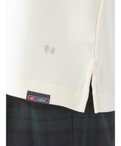 McGREGOR(マックレガー)の「Outlast®調温機能付きハイネックTシャツ(Tシャツ/カットソー・レディース・アイボリー/サンドグレー・M/L)」の12枚目の写真