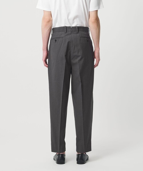 UNITED ARROWS(ユナイテッドアローズ)の「<SOVEREIGN> ギンガムチェック 1プリーツ スラックス RELAX MODEL(セットアップ・メンズ・ダークグレー・L)」の5枚目の写真