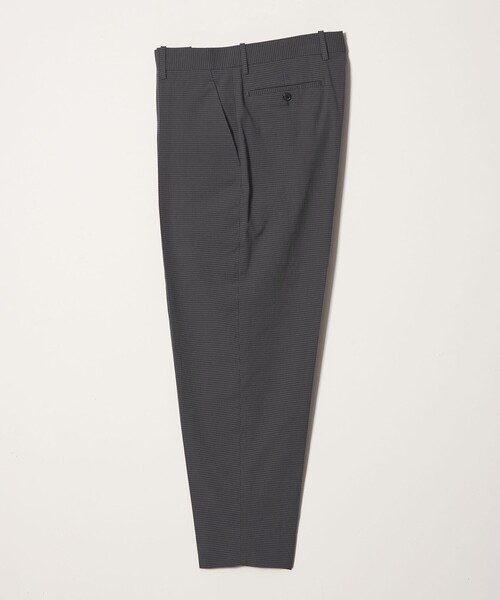 UNITED ARROWS(ユナイテッドアローズ)の「<SOVEREIGN> ギンガムチェック 1プリーツ スラックス RELAX MODEL(セットアップ・メンズ・ダークグレー・L)」の6枚目の写真