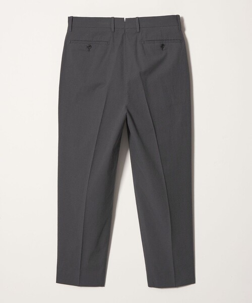 UNITED ARROWS(ユナイテッドアローズ)の「<SOVEREIGN> ギンガムチェック 1プリーツ スラックス RELAX MODEL(セットアップ・メンズ・ダークグレー・L)」の8枚目の写真