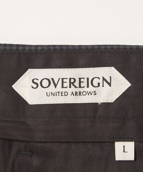 UNITED ARROWS(ユナイテッドアローズ)の「<SOVEREIGN> ギンガムチェック 1プリーツ スラックス RELAX MODEL(セットアップ・メンズ・ダークグレー・L)」の15枚目の写真