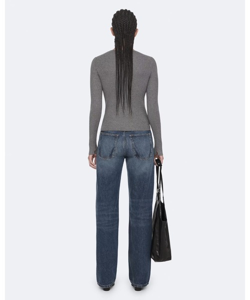 ALLSAINTS(オールセインツ)の「CRUZ ASYMMETRIC BUTTON-FRONT CARDIGAN | CRUZ アシンメトリー ボタンフロント カーディガン(カーディガン/ボレロ・レディース・グレー系その他・S/L/XS/M)」の4枚目の写真
