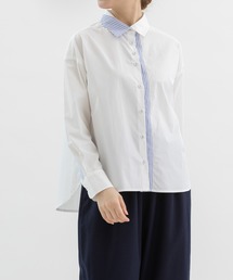 misc袖切り替えシャツ