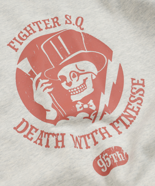 FRIZMWORKS(フリズムワークス)の「95TH FIGHTER SQ SWEATSHIRT _ OATMEAL(スウェット・メンズ・その他・SMALL/MEDIUM/LARGE/X-LARGE)」の4枚目の写真
