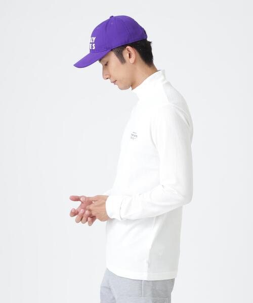 PEARLY GATES（パーリーゲイツ）の「37.5×FTYメッシュ長袖ハイネックカットソー ＜PG BODY＞ (MENS)（Tシャツ/カットソー・メンズ・ネイビー/グリーン/ホワイト・X-LARGE/MEDIUM/LARGE）」の8枚目の写真