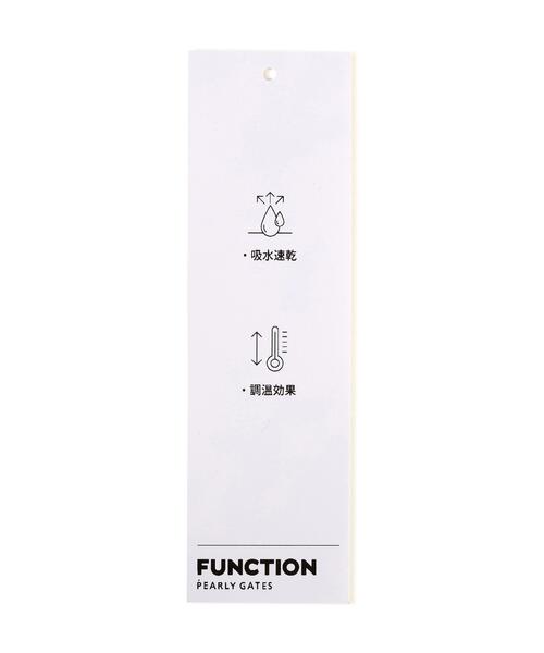 PEARLY GATES（パーリーゲイツ）の「37.5×FTYメッシュ長袖ハイネックカットソー ＜PG BODY＞ (MENS)（Tシャツ/カットソー・メンズ・ネイビー/グリーン/ホワイト・X-LARGE/MEDIUM/LARGE）」の19枚目の写真