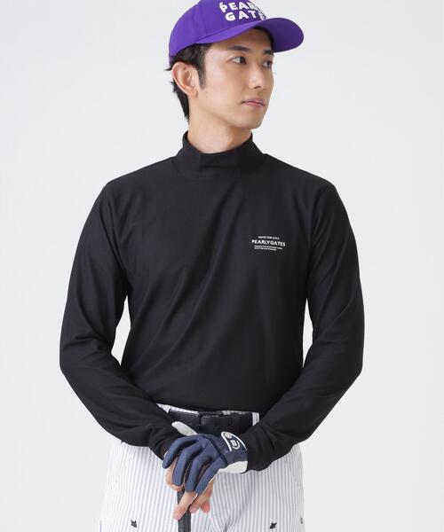 PEARLY GATES（パーリーゲイツ）の「37.5×FTYメッシュ長袖ハイネックカットソー ＜PG BODY＞ (MENS)（Tシャツ/カットソー・メンズ・ネイビー/グリーン/ホワイト・X-LARGE/MEDIUM/LARGE）」の20枚目の写真