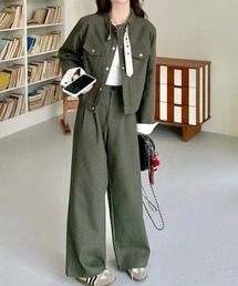 ジャケットパンツセットアップ