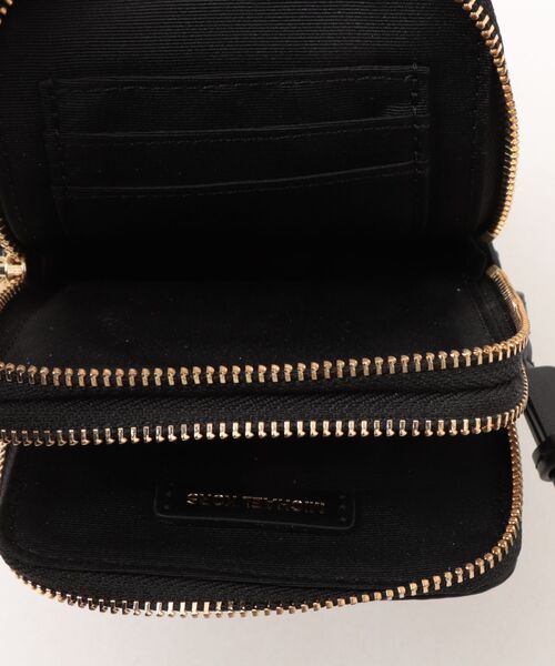 MICHAEL KORS(マイケルコース)の「JET SET ペブルレザー スマートフォン クロスボディ スモール(ショルダーバッグ・レディース・ブラック・FREE)」の8枚目の写真