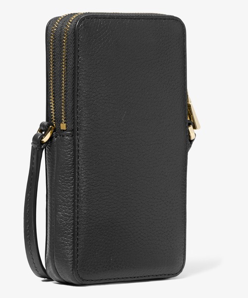 MICHAEL KORS(マイケルコース)の「JET SET ペブルレザー スマートフォン クロスボディ スモール(ショルダーバッグ・レディース・ブラック・FREE)」の4枚目の写真