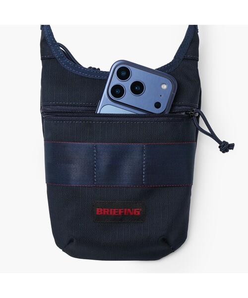 BRIEFING（ブリーフィング）の「DAY TRIPER MINI MW GEN Ⅱ（ショルダーバッグ・メンズ・ブラック/ネイビー・FREE）」の10枚目の写真