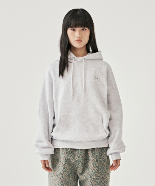 MMLG(エムエムエルジー)の「MELGE LAZY HOODIE (ASH GREY)(パーカー・レディース・その他・LARGE/MEDIUM/SMALL/X-LARGE)」の1枚目の写真