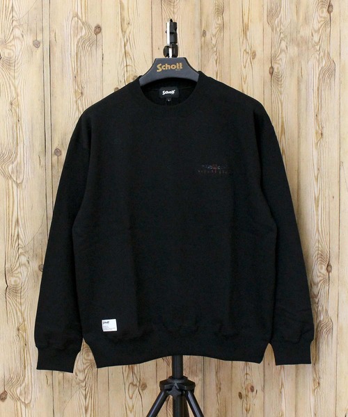 Schott(ショット)の「CREW SWEAT SHAKE HAND HORSE(スウェット・メンズ・ブラウン/グレー/ブラック・XL/XXL/M/L)」の21枚目の写真
