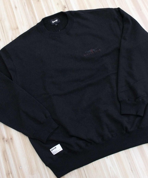 Schott(ショット)の「CREW SWEAT SHAKE HAND HORSE(スウェット・メンズ・ブラウン/グレー/ブラック・XL/XXL/M/L)」の5枚目の写真