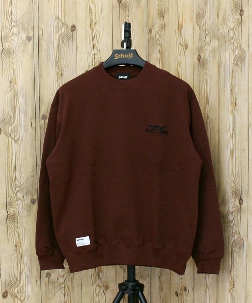 Schott(ショット)の「CREW SWEAT SHAKE HAND HORSE(スウェット・メンズ・ブラウン/グレー/ブラック・XL/XXL/M/L)」の11枚目の写真