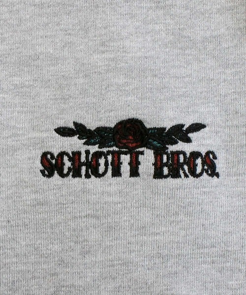 Schott(ショット)の「CREW SWEAT SHAKE HAND HORSE(スウェット・メンズ・ブラウン/グレー/ブラック・XL/XXL/M/L)」の16枚目の写真