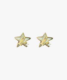 "b."ロゴ スター ピアス "Silent Night Star"