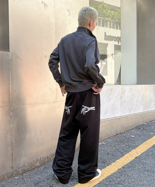 SCALLYWAG（スカリーワグ）の「ET BONE FINGER スウェットパンツ[ブラック]（スウェットパンツ・レディース・その他・MEDIUM/LARGE）」の9枚目の写真