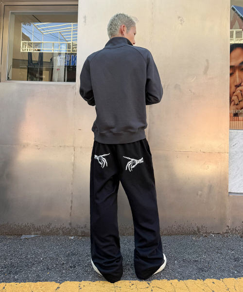 SCALLYWAG（スカリーワグ）の「ET BONE FINGER スウェットパンツ[ブラック]（スウェットパンツ・レディース・その他・MEDIUM/LARGE）」の10枚目の写真
