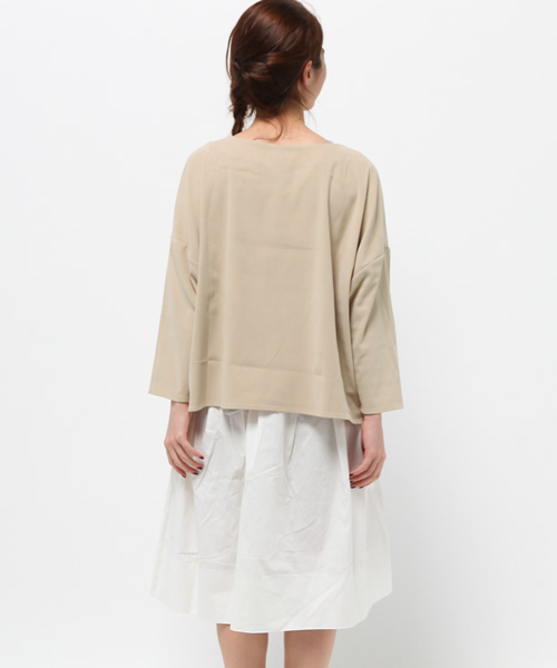 mystic（ミスティック）の「【mystic】セットアップワンピース（ワンピース・レディース・キャメル/グレー/ベージュ・ﾌﾘ-）」の6枚目の写真