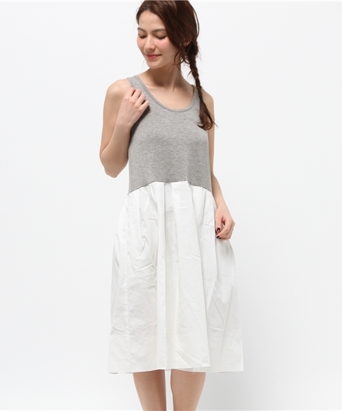 mystic（ミスティック）の「【mystic】セットアップワンピース（ワンピース・レディース・キャメル/グレー/ベージュ・ﾌﾘ-）」の12枚目の写真