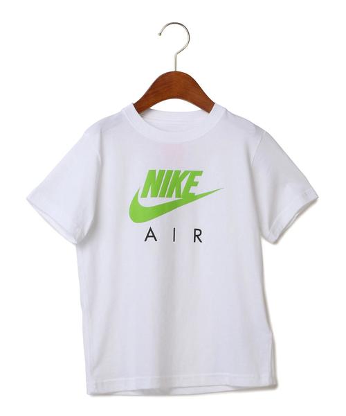 NIKE（ナイキ）の「【NIKE(ナイキ)】LittleフューチュラGFX Tシャツ◆（Tシャツ/カットソー・キッズ・ホワイト/ネイビー・120cm/100cm/110cm/95cm）」の2枚目の写真