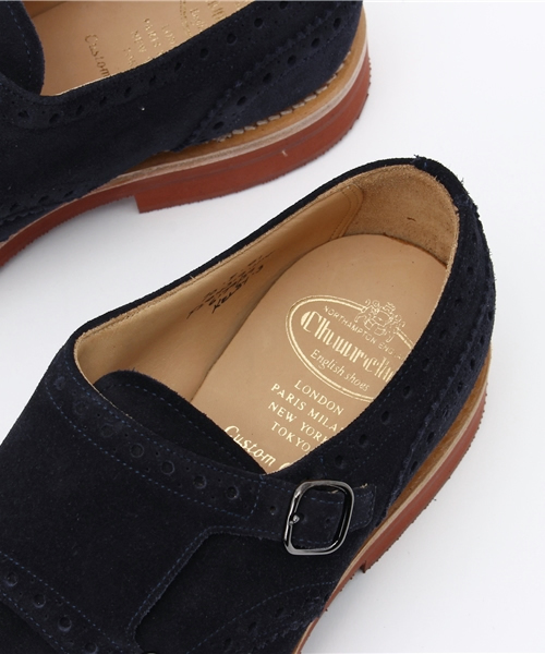 Church's（チャーチ）の「Church's ダブルモンクストラップシューズ（ドレスシューズ・メンズ・ベージュ/ブルー・7.5/7/6.5/8）」の8枚目の写真