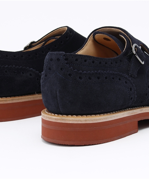 Church's（チャーチ）の「Church's ダブルモンクストラップシューズ（ドレスシューズ・メンズ・ベージュ/ブルー・7.5/7/6.5/8）」の9枚目の写真