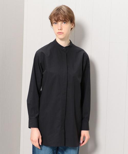 BEAUTY&amp;YOUTH UNITED ARROWS - H BEAUTY&amp;YOUTH【BAND COLLAR SHIRT】 BEAUTY&YOUTH UNITED ARROWS（ビューティーアンドユース