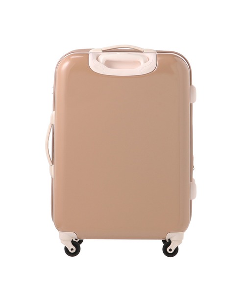 Jewelna Rose(ジュエルナローズ)の「キャンディポケットスーツケース 46~55L SA39872(スーツケース/キャリーバッグ・レディース・サックスブルー/ホワイト/ライトグレー/ダークグレー/イエロー/ライトブルー/ネイビー/スカイブルー/オレンジ/ライトピンク/アイボリー/ライトブラウン・FREE/MEDIUM)」の18枚目の写真