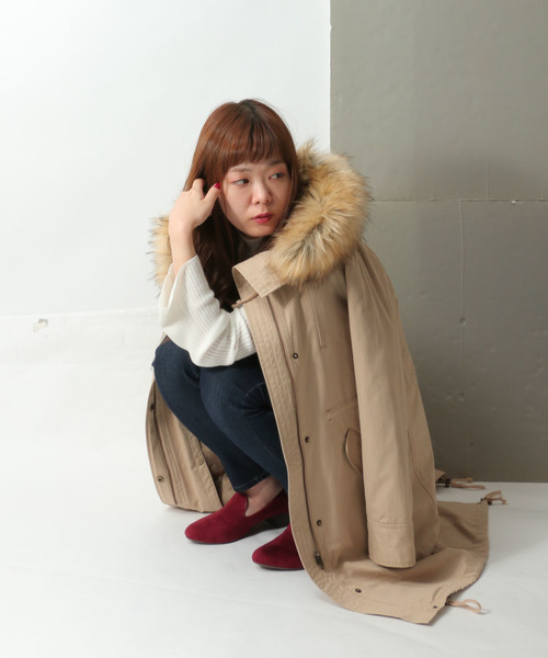 ikka（イッカ）の「ロングモッズコート（モッズコート）」 - WEAR