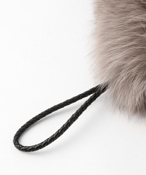 ODETTE E ODILE（オデットエオディール）の「O ファークラッチ（クラッチバッグ・レディース・グレー/ライトピンク/ネイビー・FREE）」の7枚目の写真