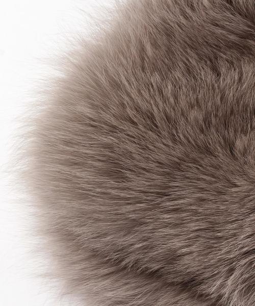 ODETTE E ODILE（オデットエオディール）の「O ファークラッチ（クラッチバッグ・レディース・グレー/ライトピンク/ネイビー・FREE）」の8枚目の写真