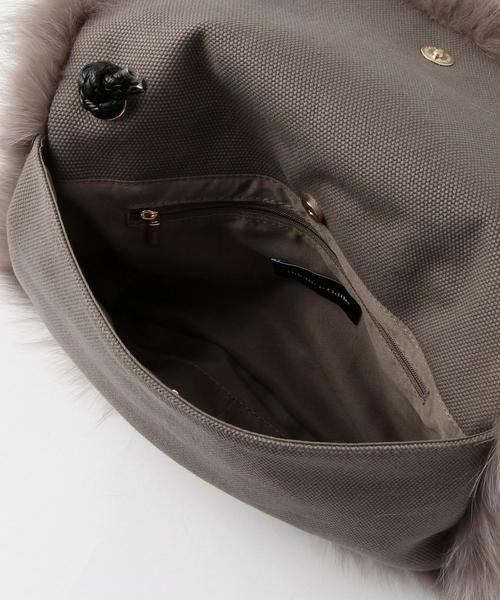 ODETTE E ODILE（オデットエオディール）の「O ファークラッチ（クラッチバッグ・レディース・グレー/ライトピンク/ネイビー・FREE）」の10枚目の写真