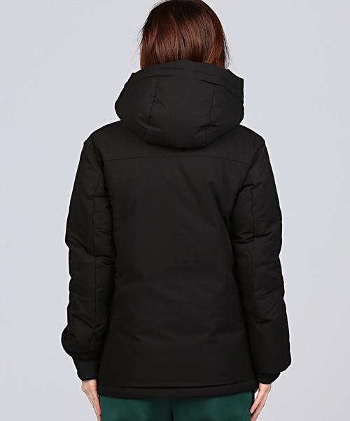 EN ROUTE（アンルート）の「ENR スタンドフードダウンジャケット（ダウンジャケット/コート・レディース・ブラック・2/1）」の11枚目の写真